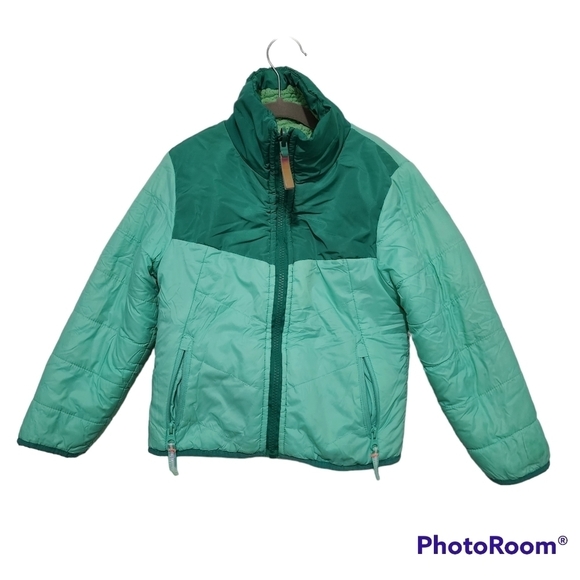 C9 by Champion Other - C9 by Champion Green Colorblock Fleece Lined Puffer Jacket - Kids Size 4/5